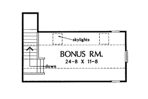 Floor Plan - Other Floor for Country House Plan #929-192 - 3 bed, 2 bath