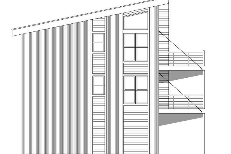 Dream House Plan - Exterior - Other Elevation for Contemporary House Plan #932-256 - 2 bed, 2.5 bath