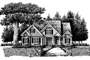 Country Style House Plan - 4 Beds 3.5 Baths 2958 Sq/Ft Plan #927-308 