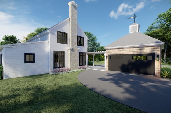 Exterior - Other Elevation for Cottage House Plan #1094-19 - 4 bed, 3.5 bath