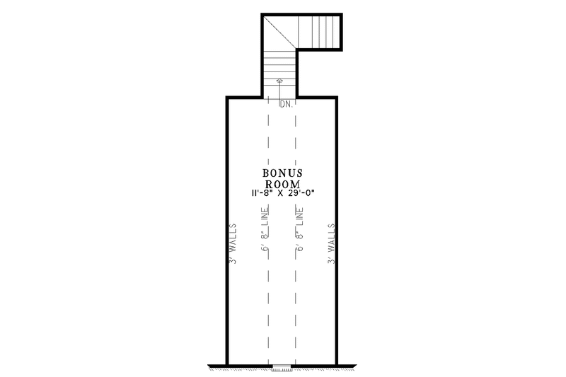 Home Plan - Floor Plan - Other Floor for Country House Plan #17-2717 - 4 bed, 3 bath