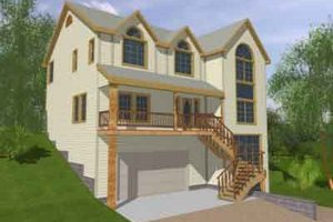 Traditional Exterior - Front Elevation Plan #117-154