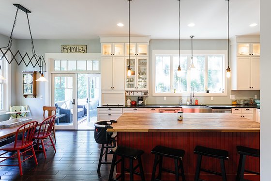 Interior - Kitchen 2 for Traditional House Plan #928-299 - 3 bed, 3.5 bath