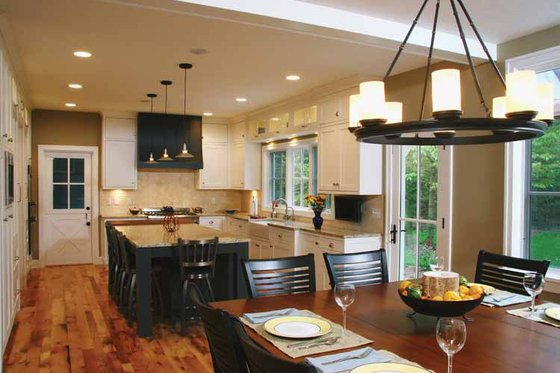 Interior - Kitchen 3 for Colonial House Plan #928-97 - 4 bed, 3.5 bath