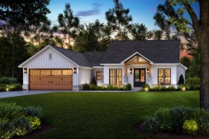 Farmhouse Exterior - Front Elevation Plan #430-349