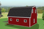 Barndominium Style House Plan - 0 Beds 0 Baths 1290 Sq/Ft Plan #75-215 
