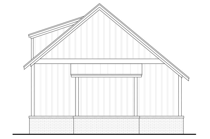 Dream House Plan - Exterior - Other Elevation 1 for Farmhouse House Plan #430-270, 0 bath