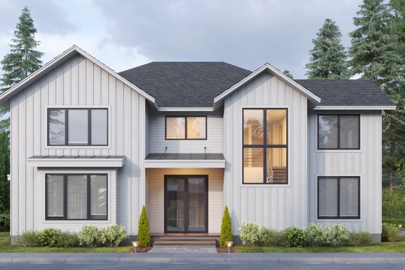 Dream House Plan - Traditional Exterior - Front Elevation Plan #1066-201