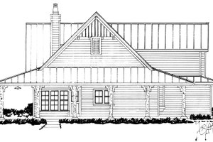 Exterior - Other Elevation for Barndominium House Plan #942-63 - 4 bed, 3 bath