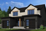 Modern Style House Plan - 2 Beds 2.5 Baths 3004 Sq/Ft Plan #51-1314 