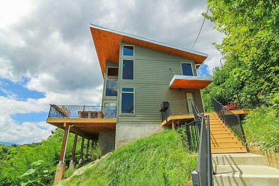 Exterior - Other Elevation 1 for Modern House Plan #123-116 - 3 bed, 2 bath