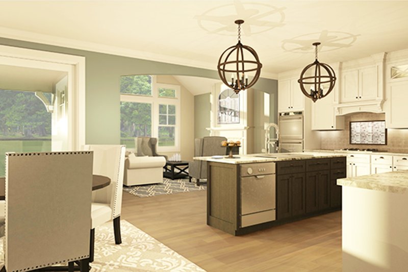 Dream House Plan - Interior - Kitchen for Ranch House Plan #1010-185 - 3 bed, 2 bath