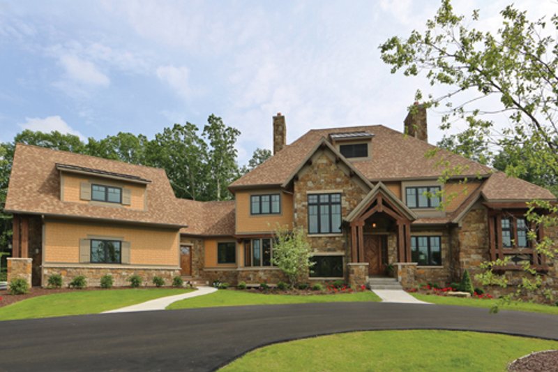 Architectural House Design - European Exterior - Front Elevation Plan #928-267