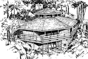 House Design - Prairie Exterior - Front Elevation Plan #320-1030