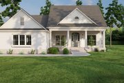 Southern Style House Plan - 4 Beds 3 Baths 2499 Sq/Ft Plan #17-2066 