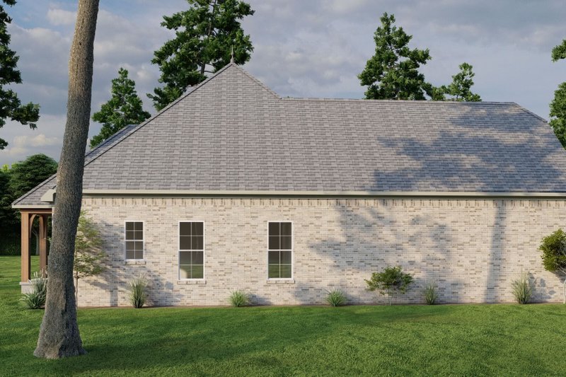 Architectural House Design - Exterior - Other Elevation 1 for European House Plan #17-2483 - 3 bed, 2 bath