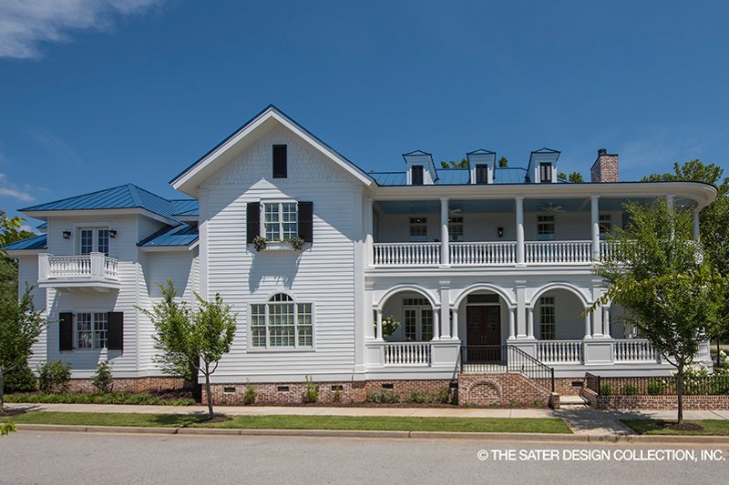 Architectural House Design - Exterior - Other Elevation 1 for Classical House Plan #930-460 - 3 bed, 4.5 bath