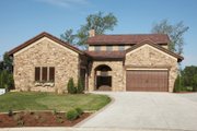 European Style House Plan - 2 Beds 2 Baths 2067 Sq/Ft Plan #70-1052 