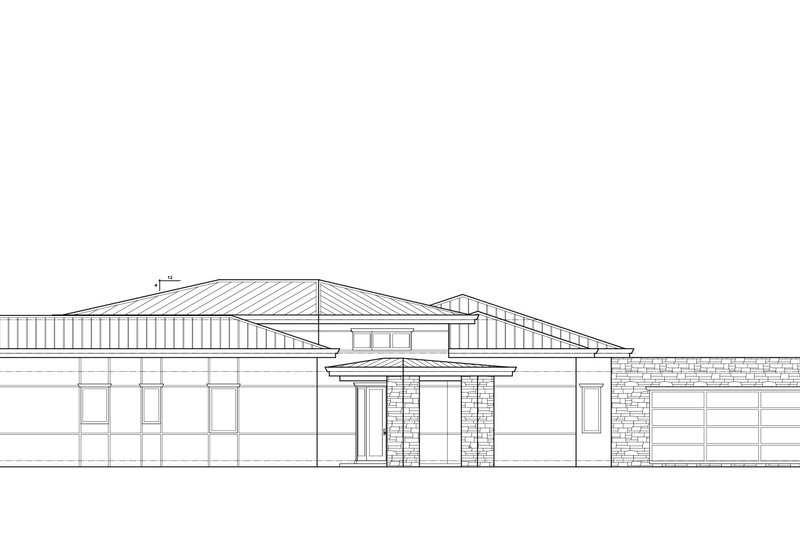 Architectural House Design - Exterior - Other Elevation for Contemporary House Plan #938-164 - 3 bed, 3.5 bath