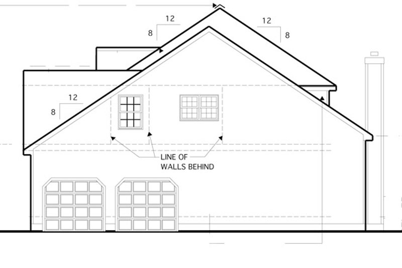 Home Plan - Exterior - Other Elevation for Colonial House Plan #1053-49 - 4 bed, 2.5 bath
