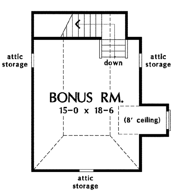 Country Floor Plan - Other Floor Plan #929-610