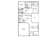 Classical Style House Plan - 2 Beds 2 Baths 1546 Sq/Ft Plan #927-172 