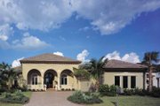 Mediterranean Style House Plan - 3 Beds 3.5 Baths 3104 Sq/Ft Plan #930-324 