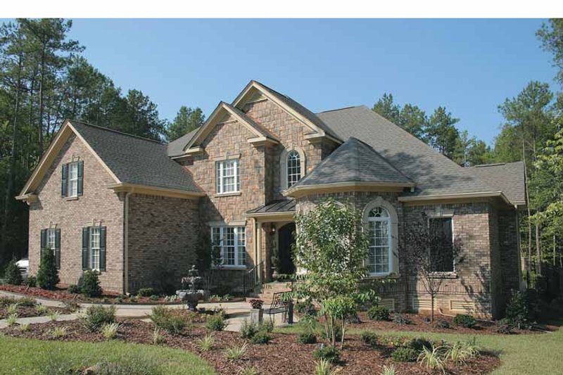 Home Plan - Exterior - Front Elevation 5 for Colonial House Plan #927-587 - 4 bed, 4 bath