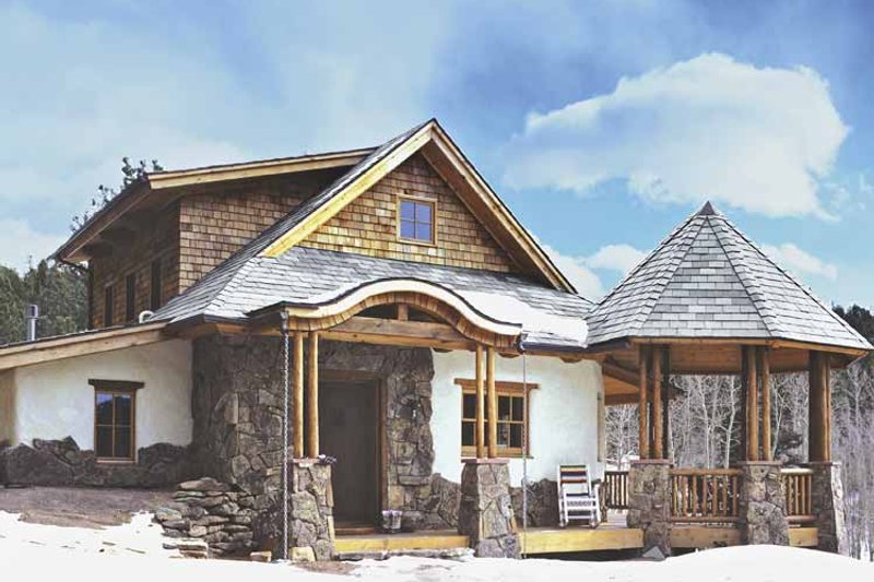 Architectural House Design - Exterior - Other Elevation for Traditional House Plan #1042-8 - 2 bed, 1 bath