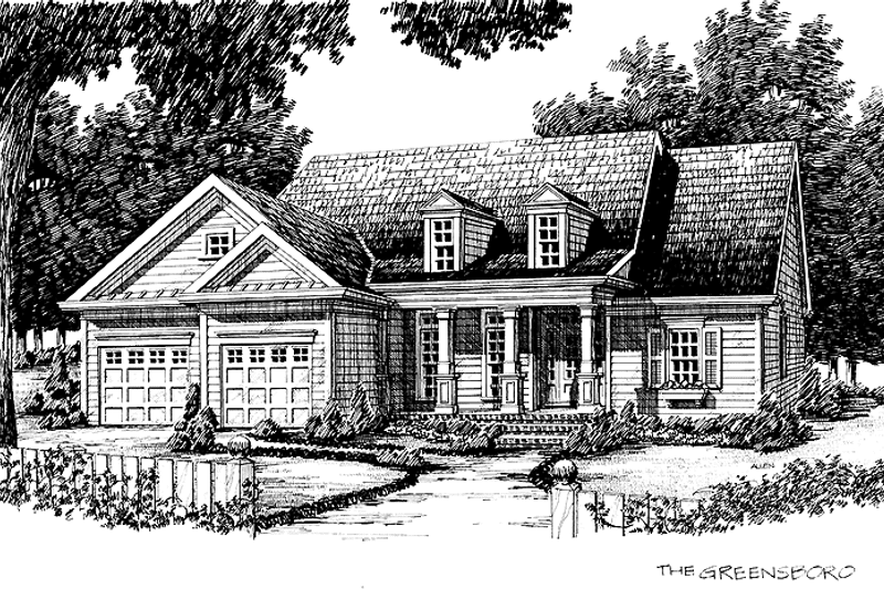 Home Plan - Exterior - Front Elevation 4 for Bungalow House Plan #927-624 - 3 bed, 2 bath