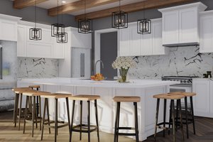 Interior - Kitchen 4 for Craftsman House Plan #923-314 - 3 bed, 2.5 bath