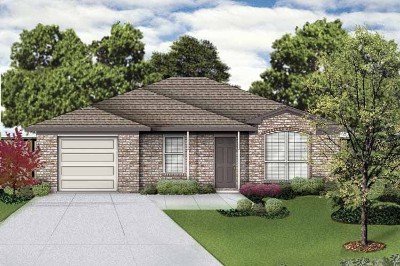 Dream House Plan - Traditional Exterior - Front Elevation Plan #84-746