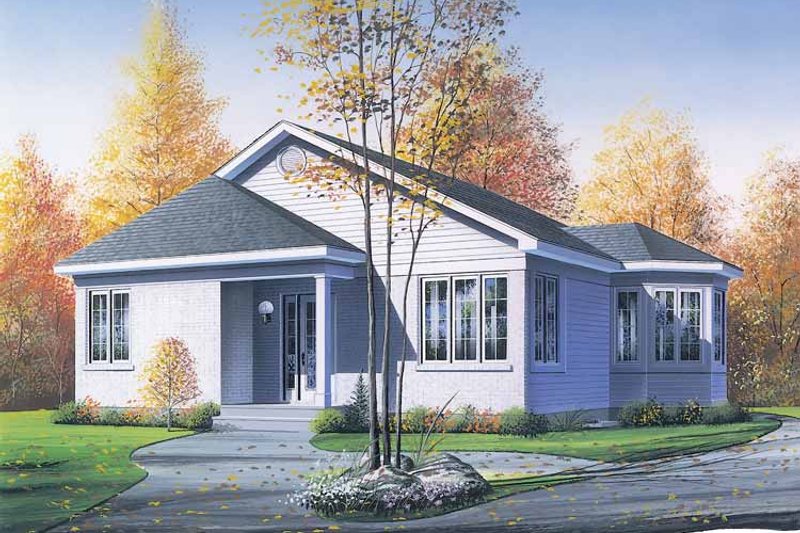 Home Plan - Victorian Exterior - Front Elevation Plan #23-2359