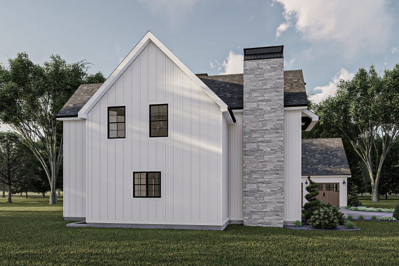 House Plan Design - Exterior - Other Elevation 2 for Farmhouse House Plan #455-305 - 5 bed, 3.5 bath