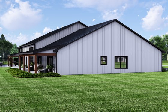 Exterior - Other Elevation 2 for Barndominium House Plan #1064-304 - 3 bed, 2.5 bath