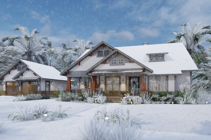 Dream House Plan - Exterior - Other Elevation 7 for Cottage House Plan #120-278 - 3 bed, 2 bath
