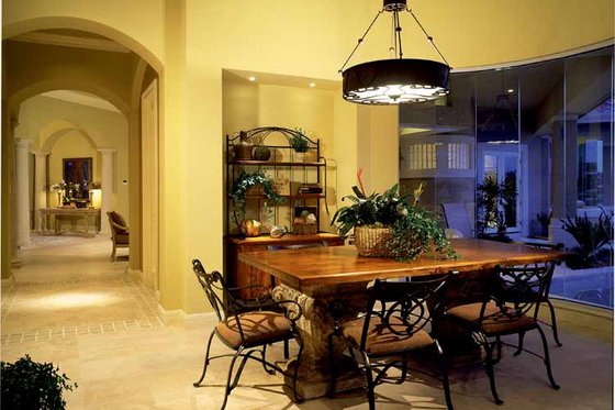Interior - Dining Room for Mediterranean House Plan #930-104 - 3 bed, 4.5 bath
