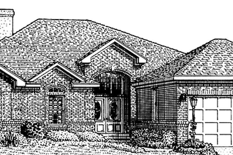 House Design - Country Exterior - Front Elevation Plan #968-14