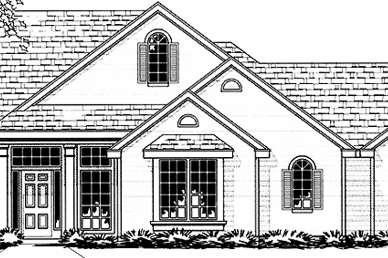 Home Plan - Country Exterior - Front Elevation Plan #472-364