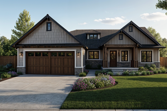 Photo 12 for Farmhouse House Plan #1109-18 - 3 bed, 2 bath