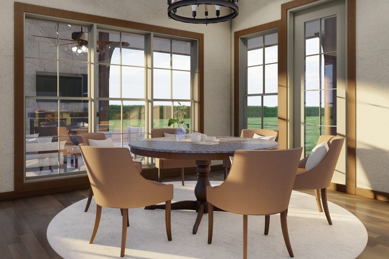 Dream House Plan - Interior - Dining Room for European House Plan #923-392 - 4 bed, 3.5 bath