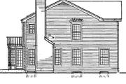 Country Style House Plan - 5 Beds 2.5 Baths 2455 Sq/Ft Plan #3-316 