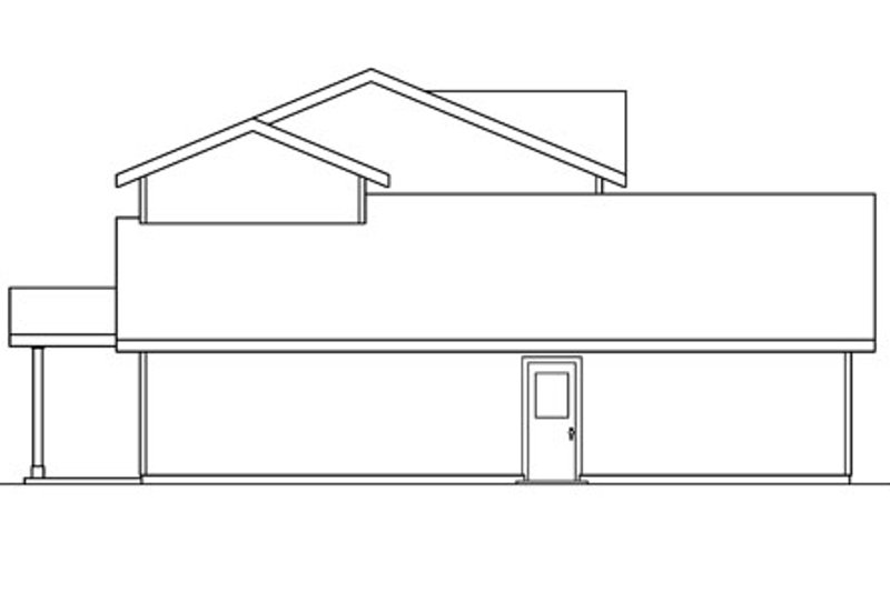 Home Plan - Exterior - Other Elevation for Farmhouse House Plan #124-770 - 4 bed, 2.5 bath