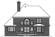 Traditional Style House Plan - 4 Beds 3.5 Baths 2678 Sq/Ft Plan #929-612 