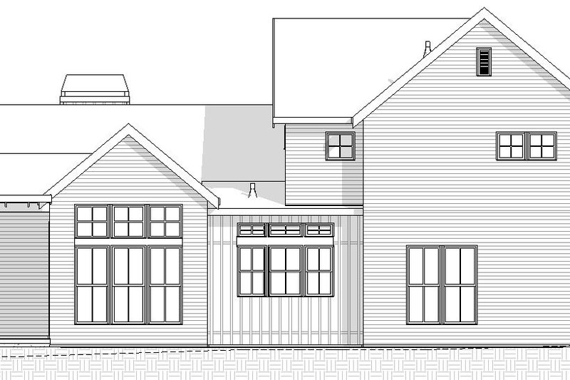 Dream House Plan - Exterior - Other Elevation for Farmhouse House Plan #895-145 - 4 bed, 3.5 bath