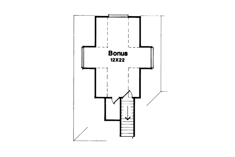 House Plan Design - Floor Plan - Other Floor for European House Plan #41-155 - 3 bed, 2.5 bath