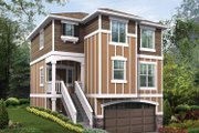 Craftsman Style House Plan - 3 Beds 2.5 Baths 1495 Sq/Ft Plan #132-286 