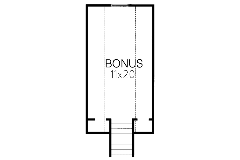 Home Plan - Floor Plan - Other Floor for Colonial House Plan #15-325 - 3 bed, 2 bath