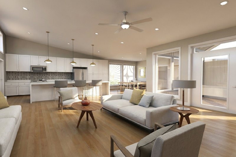 Dream House Plan - Interior - Other for Contemporary House Plan #126-306 - 4 bed, 2 bath