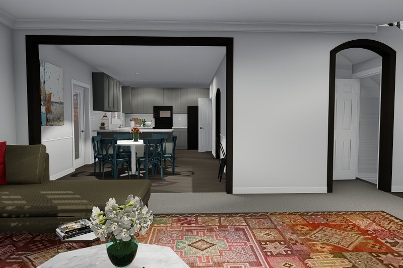 Architectural House Design - Interior - Family Room for Traditional House Plan #1060-7 - 5 bed, 3.5 bath